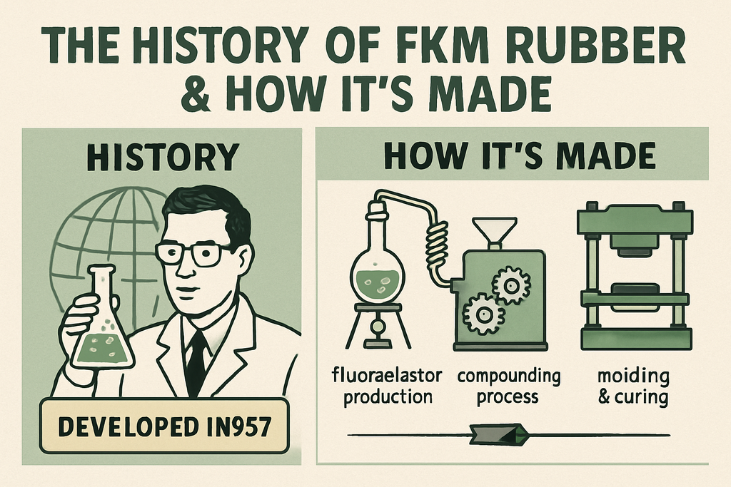 The history of FKM rubber & how its made.