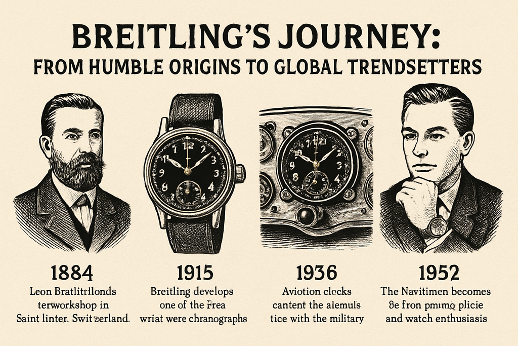 Breitling's Journey: From Humble Origins to Global Trendsetters
