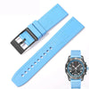22mm & 24mm Breitling style rubber strap - Strapmeister - StrapMeister