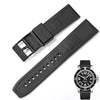 22mm & 24mm Breitling style rubber strap - Strapmeister - StrapMeister