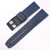 22mm & 24mm Breitling style rubber strap - Strapmeister - StrapMeister