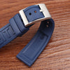 Soft Natural Silicone Rubber Band 22mm 24mm For Breitling Navitimer Avenger Waterproof Watch straps 