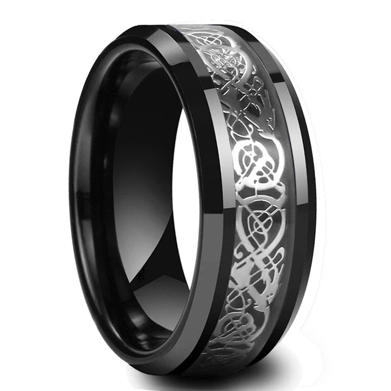 Steel Dragon Ring