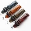 Panerai-style  Italian Vintage Oiled Strap - StrapMeister