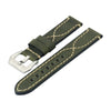 Panerai-style Leather cross stitch vintage strap-strapmeister - StrapMeister