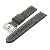 Panerai-style Leather cross stitch vintage strap-strapmeister - StrapMeister