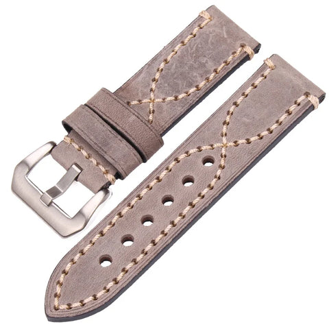 Cross stitch vintage strap for Panerai - StrapMeister