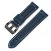 Panerai-style Suede Leather Strap - StrapMeister