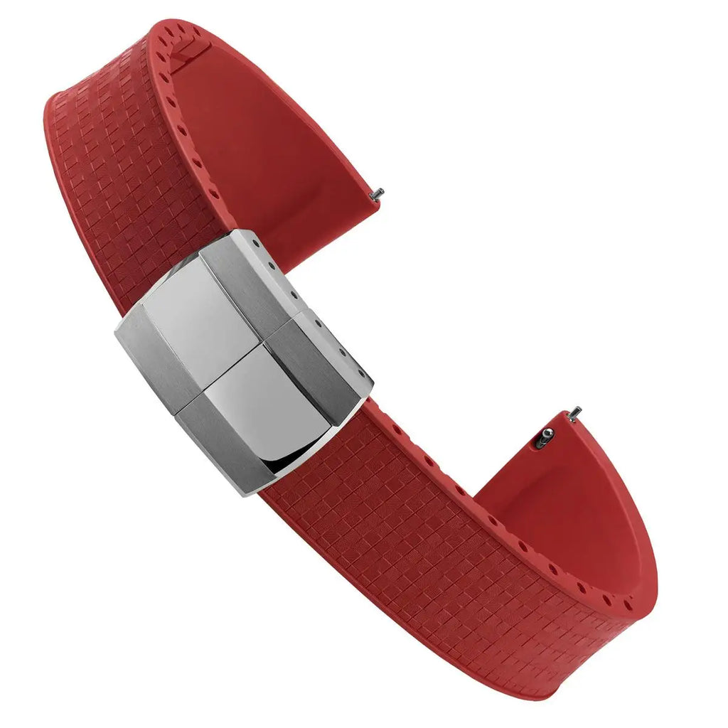 Mosaic Textured Vulcanised strap for Vacheron Constantin
