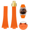 Fluoro Rubber Watch strap For Tissot PRX Super player T137.407/410