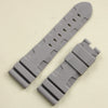 This is a Panerai Submersible replacement Rubber strap in grey without clasp StrapMeister