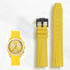 Strapmeister Rubber strap for Omega swatch and Omega ref-310.30 42.50 01.002 - StrapMeister