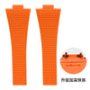 Fluoro Rubber Watch strap For Tissot PRX Super player T137.407/410
