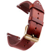 Wax Leather With Quick Release Watch Straps, for Samsung, Seiko, Oris, Citizen Watches