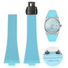 Fluoro Rubber Watch strap For Tissot PRX Super player T137.407/410