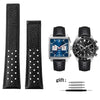 Tag heuer Monaco style Leather Strap