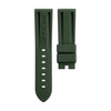 Vulcanized Panerai-style White Rubber Strap-Strapmeister