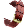 Wax Leather With Quick Release Watch Straps, for Samsung, Seiko, Oris, Citizen Watches