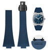 Fluoro Rubber Watch strap For Tissot PRX Super player T137.407/410