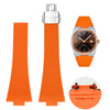 Fluoro Rubber Watch strap For Tissot PRX Super player T137.407/410