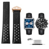 Tag heuer Monaco style Leather Strap