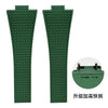 Fluoro Rubber Watch strap For Tissot PRX Super player T137.407/410