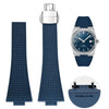 Fluoro Rubber Watch strap For Tissot PRX Super player T137.407/410