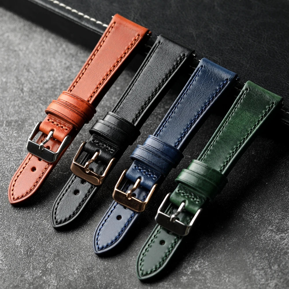 Handmade cowhide Watch strap