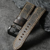 Panerai Style Handmade Cracked leather strap