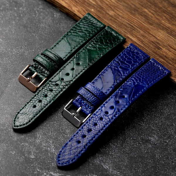 Ostrich foot leather strap