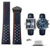 Tag heuer Monaco style Leather Strap