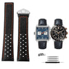 Tag heuer Monaco style Leather Strap