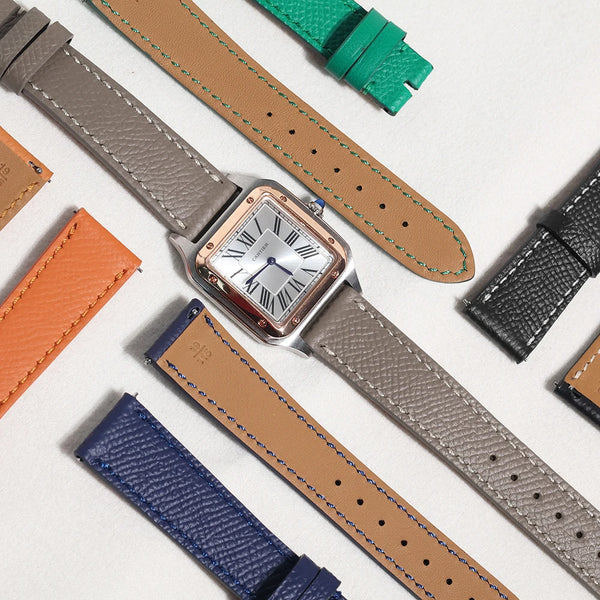 Hermes Epsom styled Leather strap