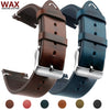 Wax Leather With Quick Release Watch Straps, for Samsung, Seiko, Oris, Citizen Watches