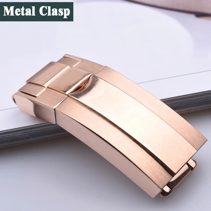 Stainless Steel Deployment Clasp for Rolex - StrapMeister