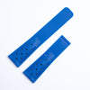 A Blue Tag Heuer F1  Rubber Straps  without a clasp