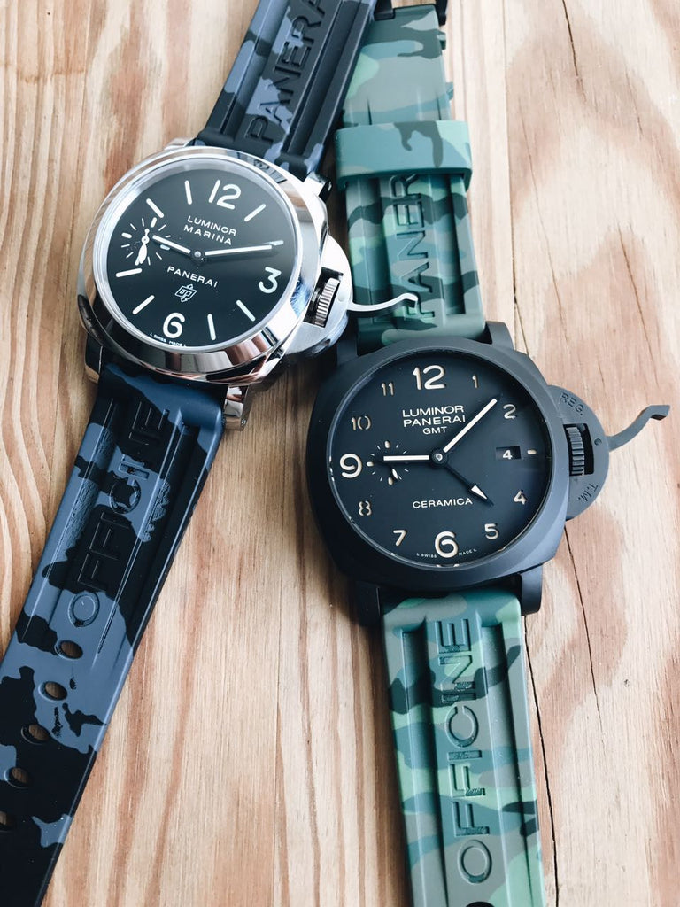 Panerai Camo rubber strap