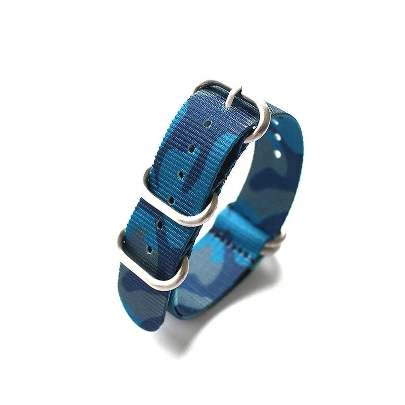 Cheap Best Camouflage Zulu Strap 18mm & 24mm-free shipping - StrapMeister