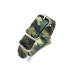 Cheap Best Camouflage Zulu Strap 18mm & 24mm-free shipping