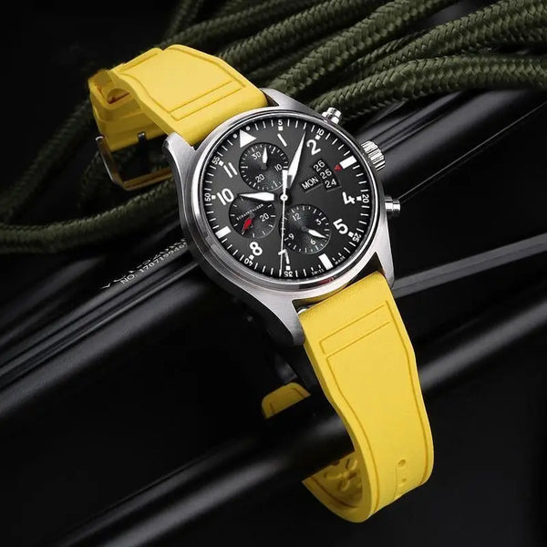 IWC Vulcanized Rubber Strap - StrapMeister