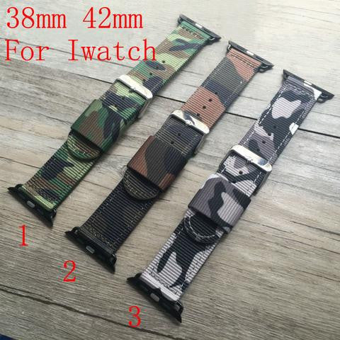 Nylon 38MM 42MM Watch Band For Apple Watch Free Shiping - StrapMeister