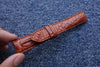 CROCODILE LEATHER WATCH STRAP 22mm - StrapMeister