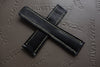 24mm Black Genuine Alligator Deployment Band for BREITLING-strapmeister - StrapMeister