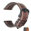 Vintage Radiomir style leather strap. - StrapMeister