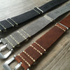 Best quality Vintage Leather NATO Watch Strap-Strapmeister - StrapMeister