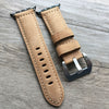 38mm ,42mm leather watch strap For Apple watch - StrapMeister