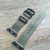 Grey 42MM / 38MM Apple Watch strap - StrapMeister