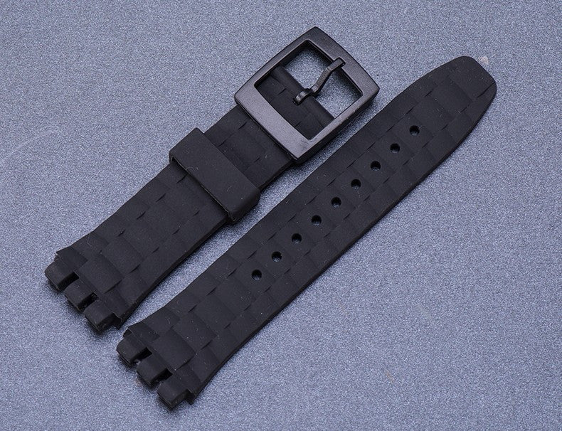 Rubber Strap for Swatch watches 21mm (suuk400 suuw100 suup100 suub dive) - StrapMeister