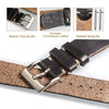 Hemsut Military style Leather Strap - StrapMeister