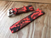 Cheap Audemars Piguet RED Camouflage rubber strap-free shipping - StrapMeister